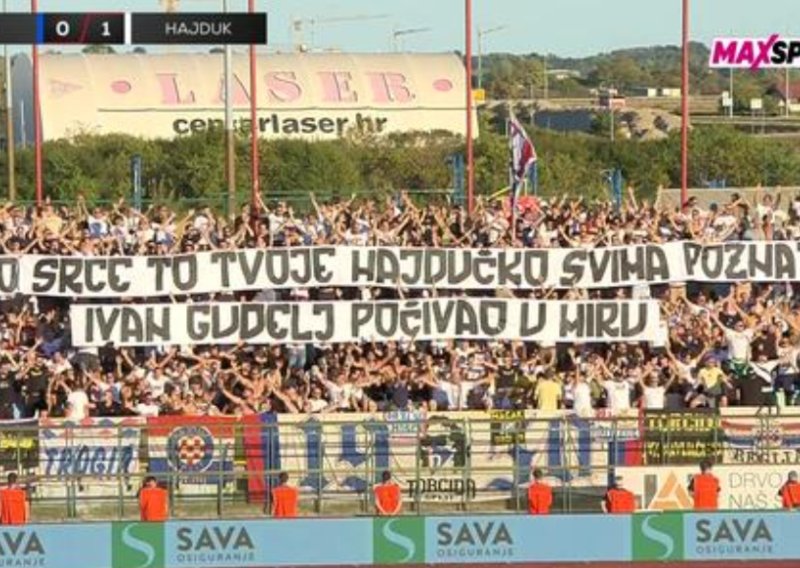 Torcida razvila emotivnu poruku za Ivana Gudelja: Pogledajte kako je reagirao cijeli stadion u Velikoj Gorici