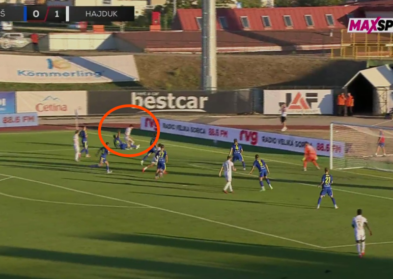 Hajduk nakon penala ponovno zabio: Pogledajte odluku i gol Šege