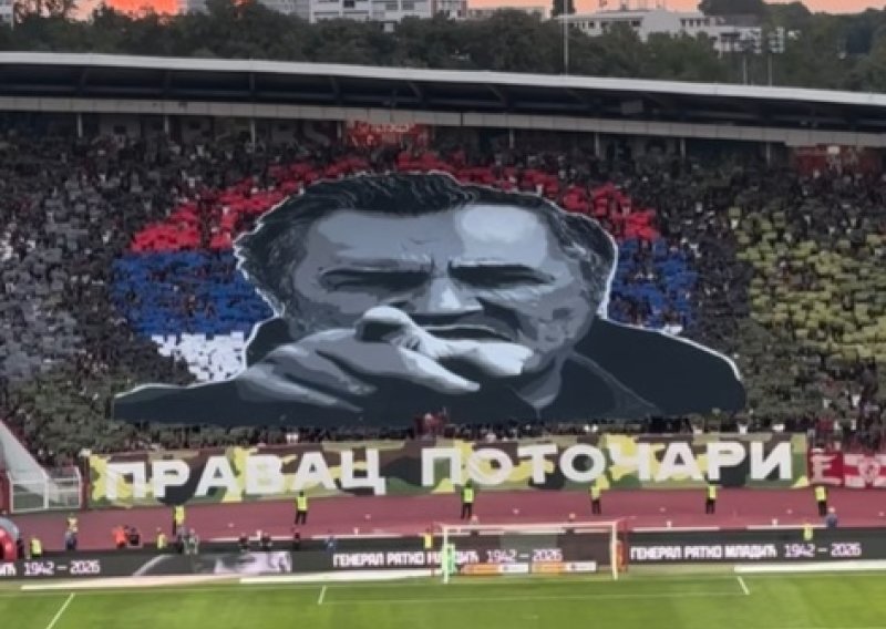Svi ustali zbog Ratka Mladića, samo jedan čovjek napustio ložu: Srpski tabloidi luduju