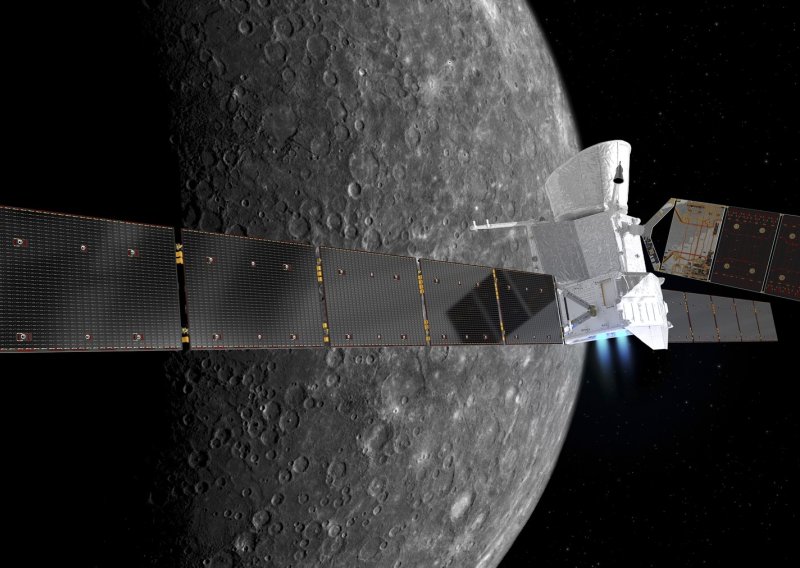 Europa i Japan pred velikim trenutkom: BepiColombo je nadomak Merkura
