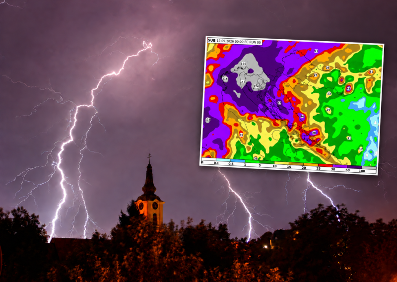 Južina donosi žestok preokret: DHMZ objavio specijalno priopćenje i narančasti meteoalarm