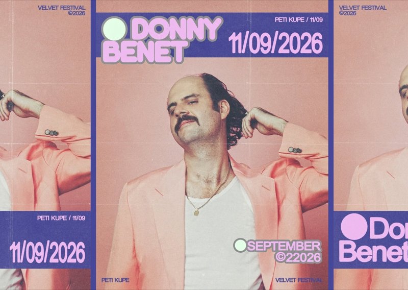 Poklanjamo ulaznice za Donnyja Benéta u Petom Kupeu!