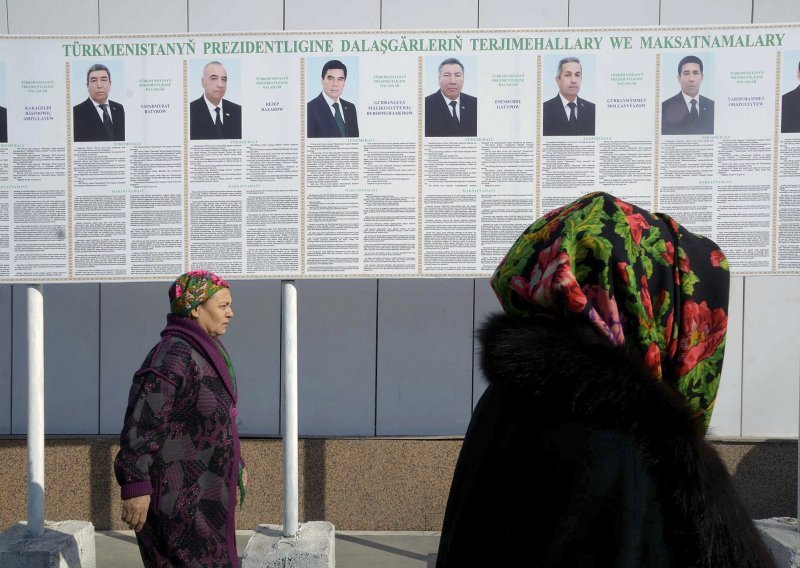 Turkmenistanski predsjednik osvojio 97 posto glasova
