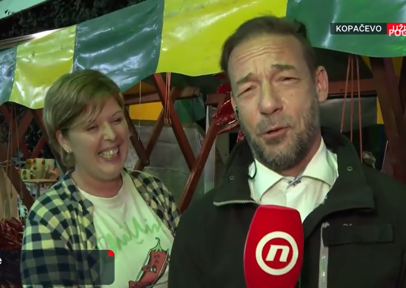 Reporter Nove TV odvažio se na izazov tijekom javljanja uživo: Požalio je nakon nekoliko sekundi