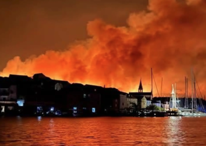 VIDEO Poslan SRUUK, ali još nema evakuacije Milne: Vatrogasci objavili upute mještanima
