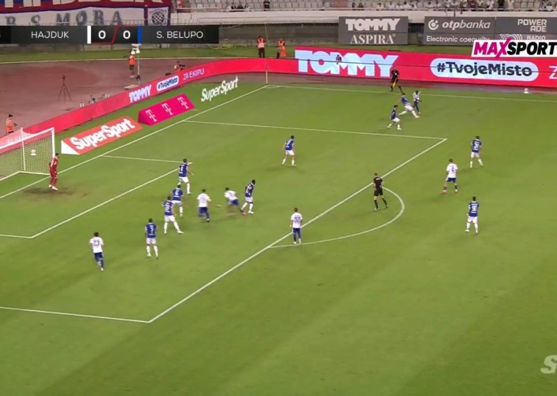 Fantastični Bamba je napravio pola posla, a onda... Pogledajte kako je Hajduk poveo