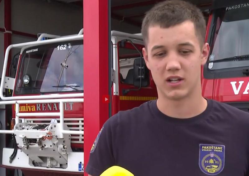 Vatrogasac (18) spasio ženu iz mora na Braču: 'Lijep je osjećaj'