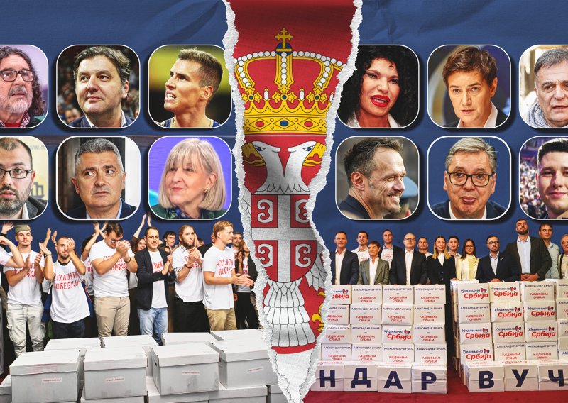 Vučićevo 'kamionče', ocvali glumci i propali ćaci protiv liječnika-ratnika, profesora i repera: Koga bira Srbija?