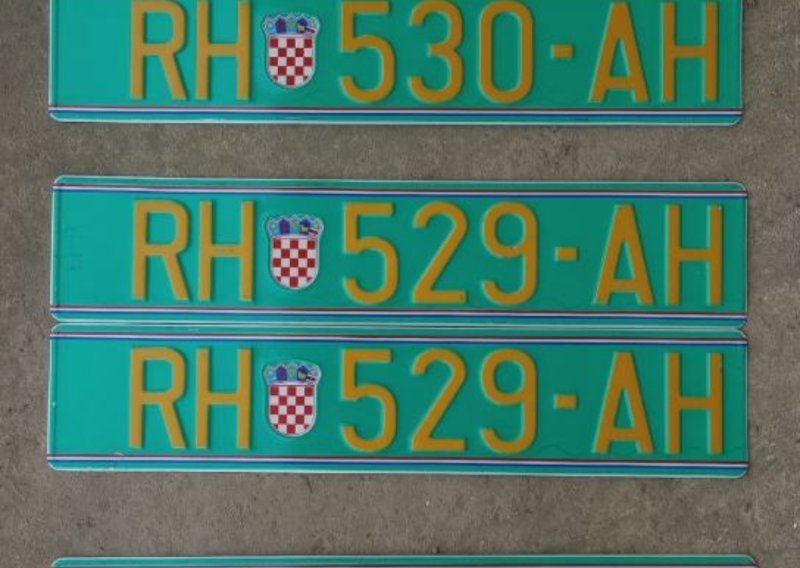 Vidjeli ste automobil sa zelenim hrvatskim tablicama? Ne može ih dobiti bilo tko, evo čemu zapravo služe