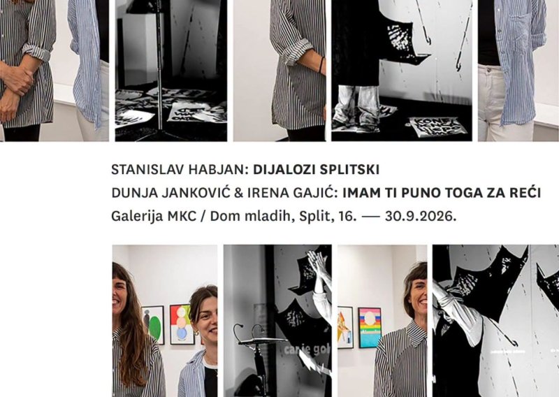 Od „Dijaloga splitskih“ do osobnih poruka: Dvije nove izložbe stižu u Dom mladih