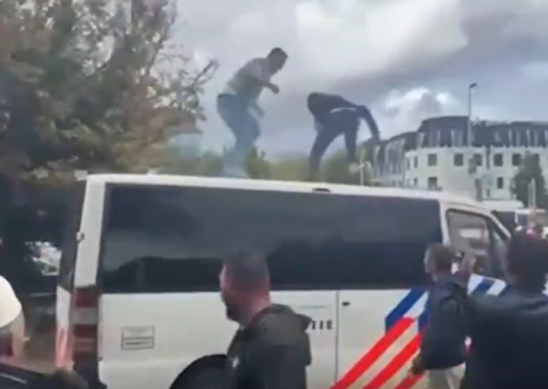 VIDEO Neredi u Haagu nakon presude Thaçiju