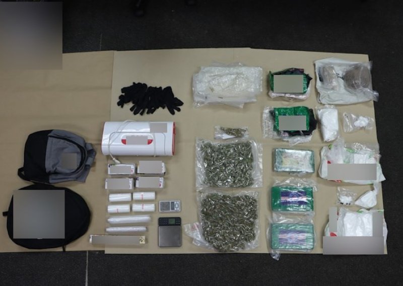 FOTO Policija u Zagrebu zaplijenila 38 kilograma droge: Pogledajte što su našli