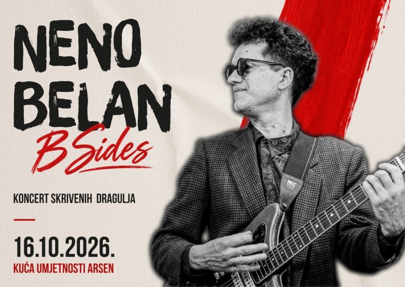 Koncertom 'Neno Belan B Sides' počinje nova sezonu u Arsenu
