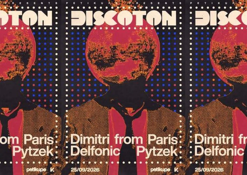 Vodimo te u Peti Kupe gdje stiže legendarni Dimitri from Paris
