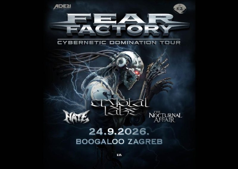 Četiri benda u jednoj večeri: Fear Factory predvodi veliku metal feštu u Boogaloou
