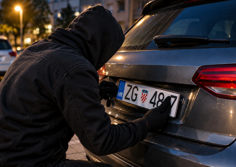 Ukrali su vam registarske pločice? Od 1. ožujka policija nije jedino mjesto kojem to morate prijaviti