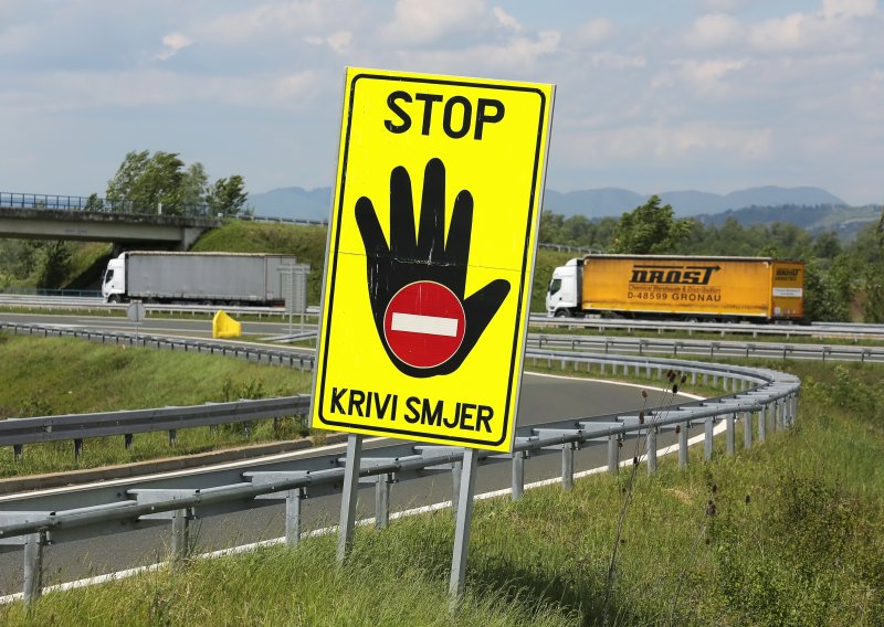 Upozorenje HAK-a: Na A1 netko vozi u suprotnom smjeru