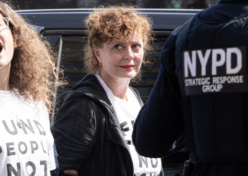 Drama u New Yorku: Oskarovka Susan Sarandon među stotinjak privedenih na prosvjedu