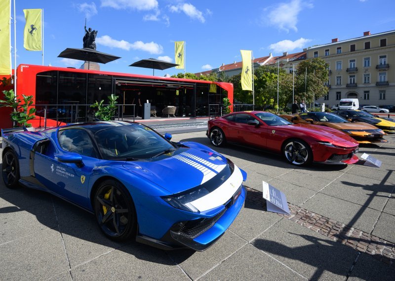 Što najnoviji Ferrariji rade u centru Zagreba?