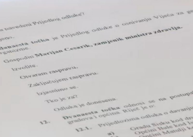 Milanović za vođenje sjednice Vlade koristi šalabahter