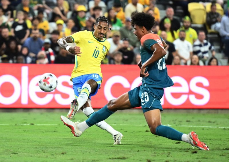 Brazil se golom u 95. minuti spasio šokantnog poraza od Australije