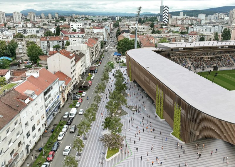 FOTO Uz novi stadion u Kranjčevićevoj gradi se i cesta: Poznato kako će izgledati prilaz i koliko će stajati
