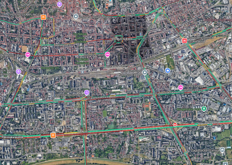 Zagreb jučer izbjegao prometni kolaps, no jutros je drukčije: Na cestama sve gušće