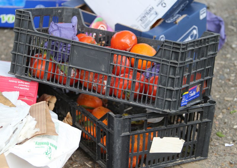 U Hrvatskoj svaki stanovnik u prosjeku baci 120 kilograma hrane godišnje