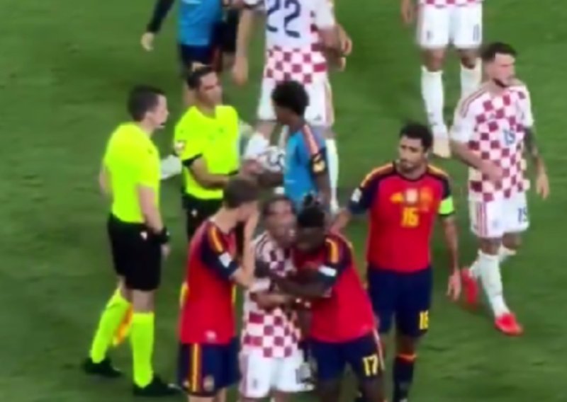 Ovo niste vidjeli u prijenosu: Rodri je nakon utakmice očajnički pokušavao doći do Modrića, pogledajte kako je to završilo