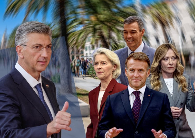 Tportal doznaje: Politička elita stiže u Split - Macron, Meloni, Sanchez i Von der Leyen