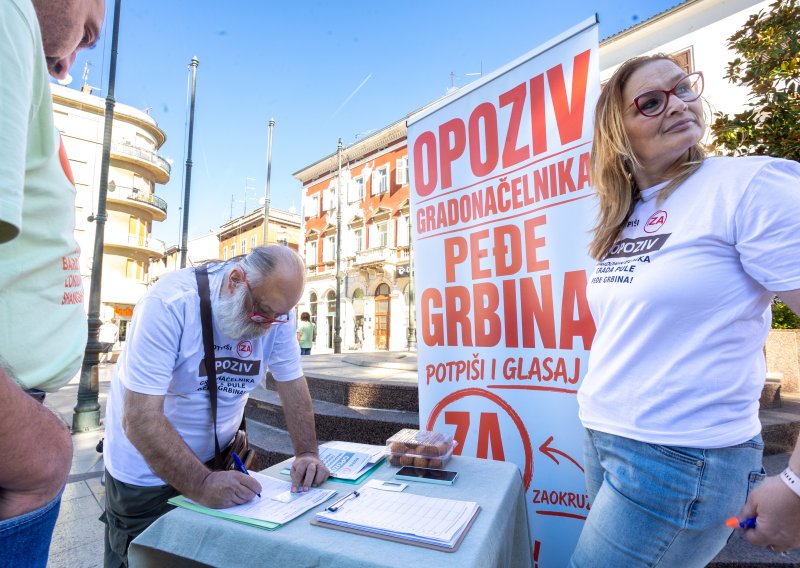 U Puli skupljaju potpise za smjenu Peđe Grbina: Evo što mu zamjeraju