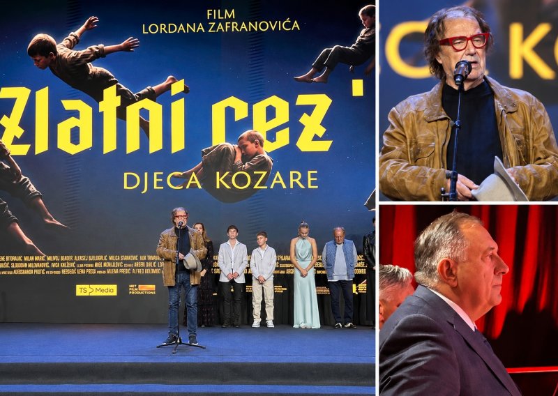 'Djeca Kozare' prikazana u Banjoj Luci, došao i Dodik: Zafranović svoj film nazvao 'monumentalnim'