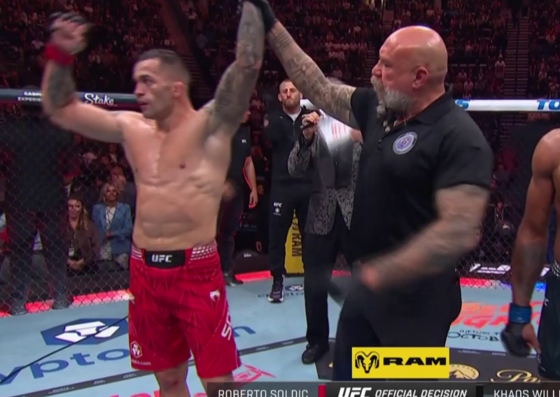 Fenomenalni Roberto Soldić slavio u UFC debiju!