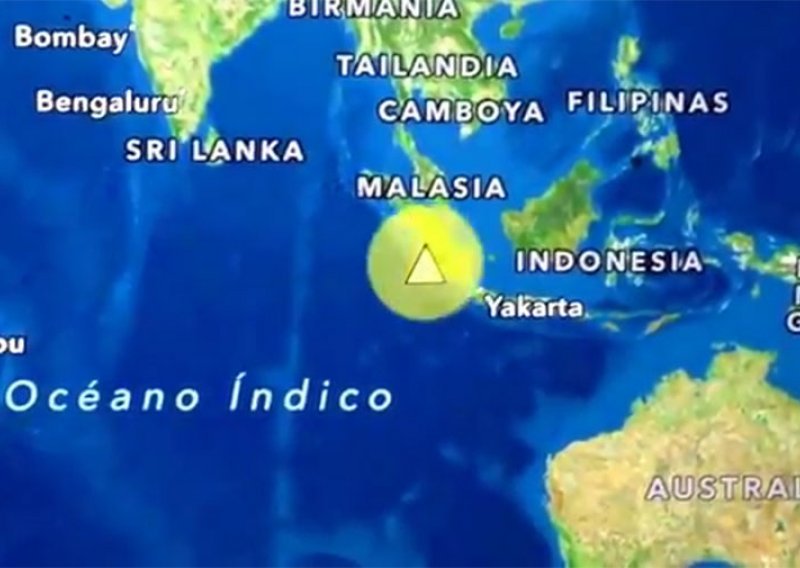 Potres magnitude 6,2 zabilježen kod Sumatre