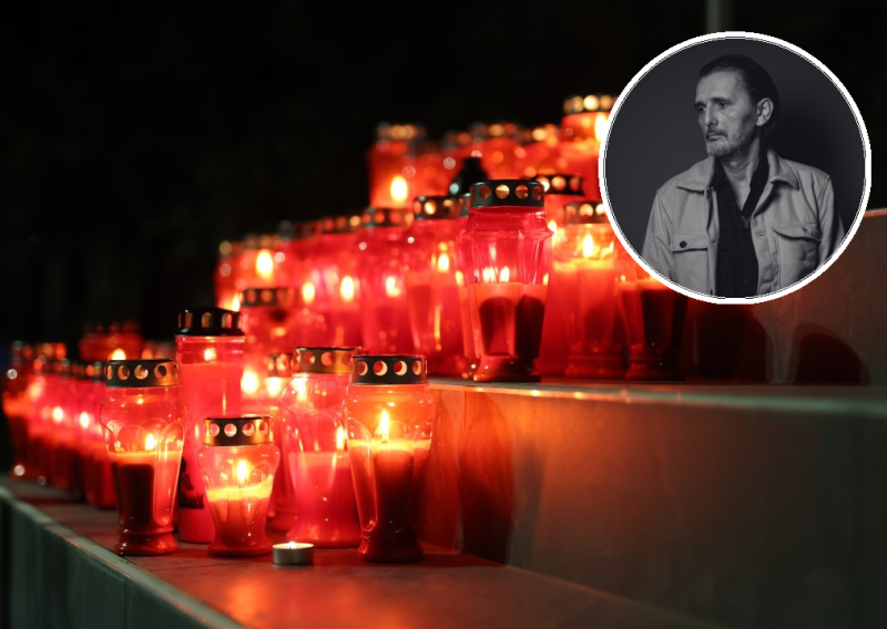 Zagreb se oprašta od Gorana Bareta: Pogledajte prizore ispred zgrade u kojoj je živio