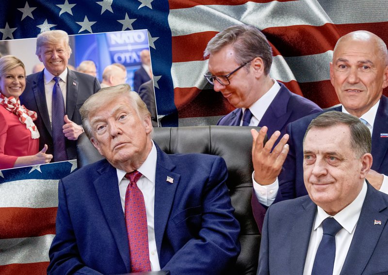Dodik, Vučić i Janša šlepaju se uz Trumpa, on ne doživljava Balkan: A da mu naši probaju uvaliti kravatu?