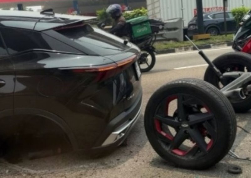Kineskom SUV-u tijekom vožnje otpala cijela stražnja osovina: Fotografije su nevjerojatne, proizvođač hitno reagirao