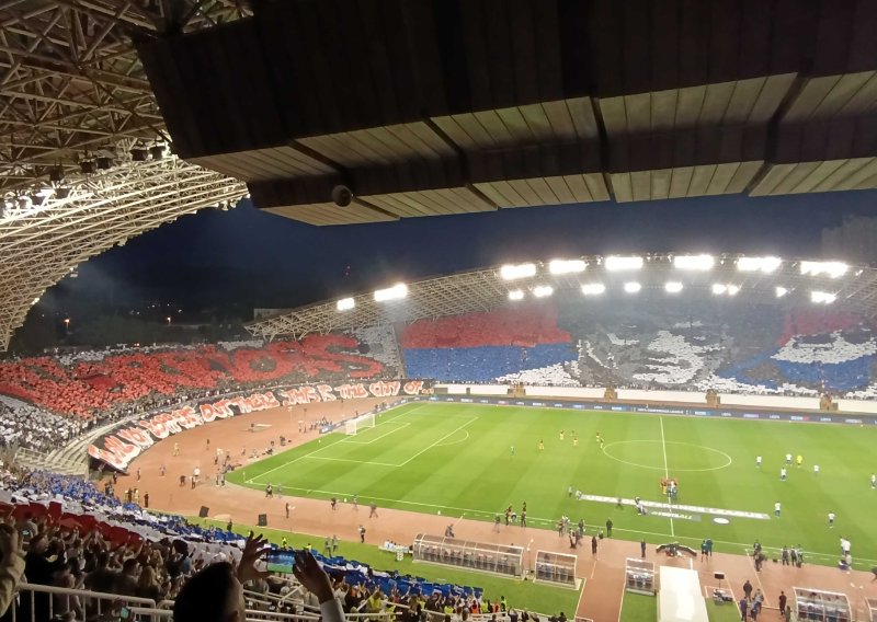Pogledajte Torcidinu spektakularnu koreografiju za utakmicu s Ajaxom