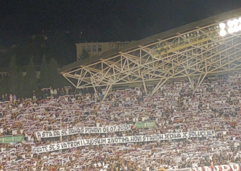 Torcida o stadionu: Igrate se s vatrom i ljudskim životima