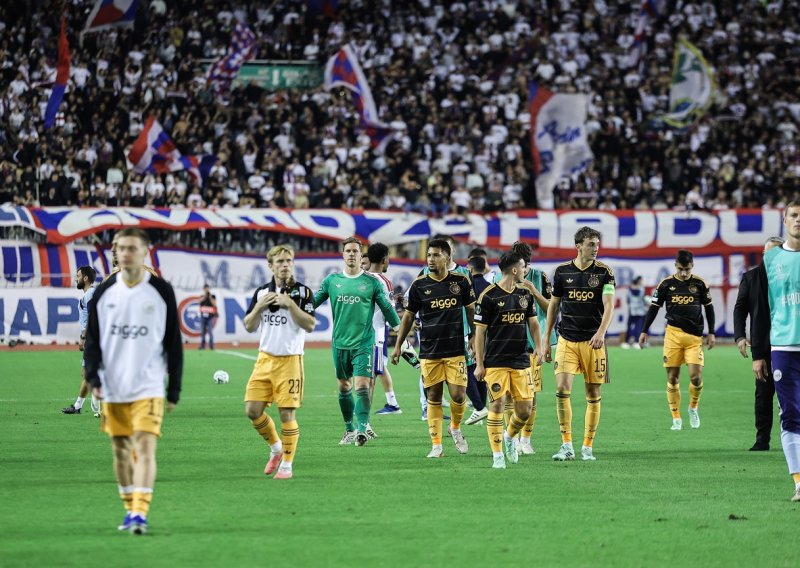 Ajax je nakon poraza od Hajduka na Poljudu napisao tek jednu riječ