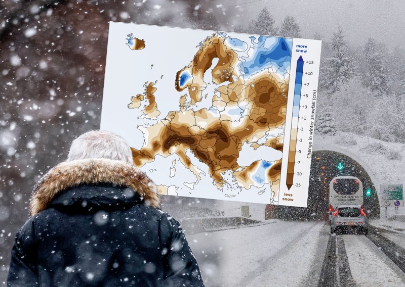 Čeka li Europu zima s više ili manje snijega? Objavljena velika prognoza