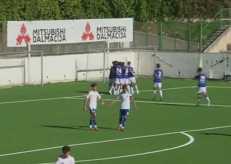 Kadeti Dinama sa 6:0 razbili Hajduk na Poljudu: Pogledajte sve golove