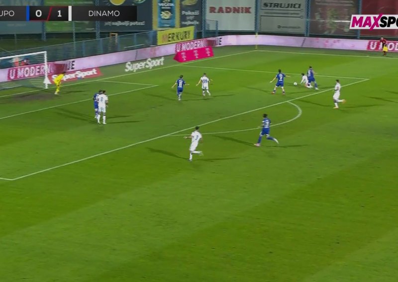 Pogledajte kako je Rodriguez izborio penal za Dinamo u Koprivnici