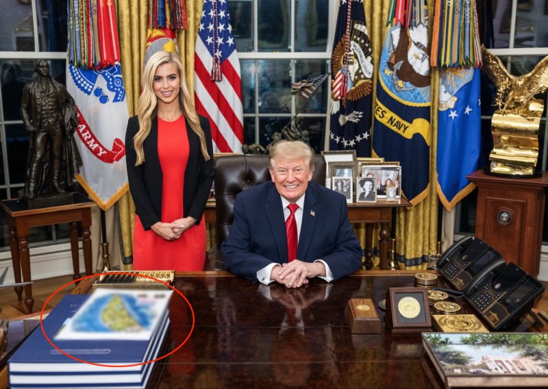 Nesuđena Trumpova glasnogovornica slučajno zakopala predsjednika SAD-a: Otkrila tajnu kartu
