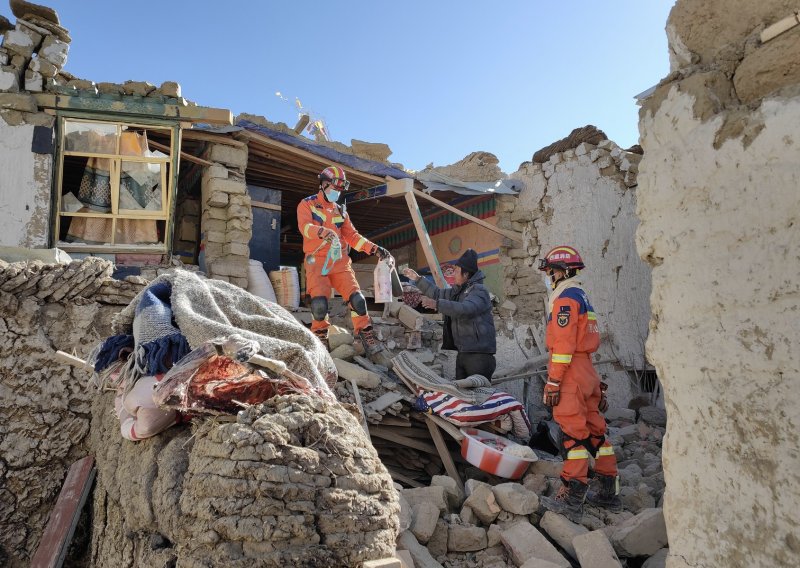 Potres uzdrmao Tibet: Ima poginulih, ozlijeđeni u teškom stanju