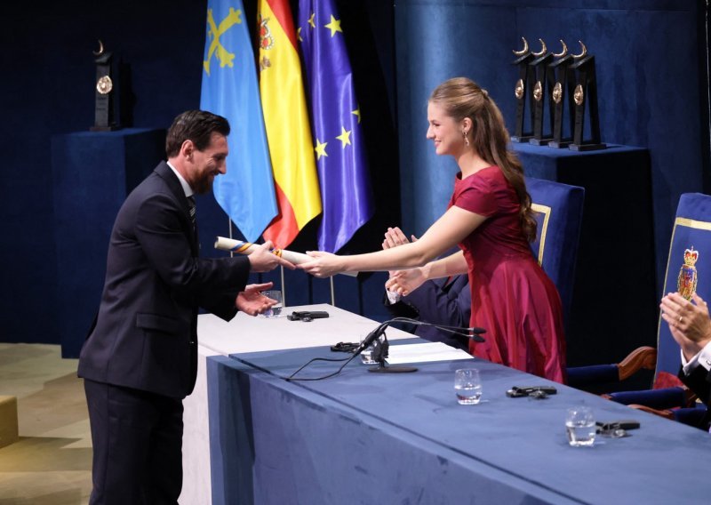Lionel Messi primio prestižnu nagradu princeze od Asturije: U Oviedu doživio ovacije