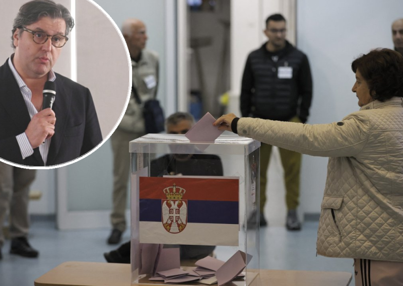 VIDEO Bodiroga među prvima na biralištu: Slavni košarkaš otvoreno stao uz studente