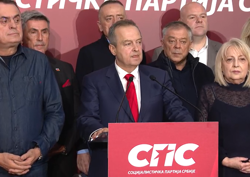 Potpuni debakl Miloševićeve stranke, Dačić se obratio javnosti: Ovo nije kraj!