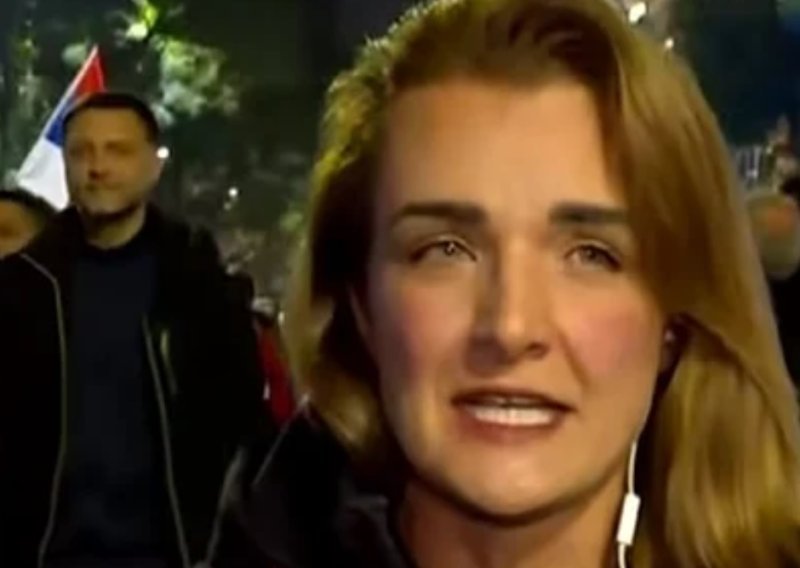 Neobičan trenutak u RTL-ovu prijenosu iz Srbije: Pogledajte što je građanin dao hrvatskoj novinarki
