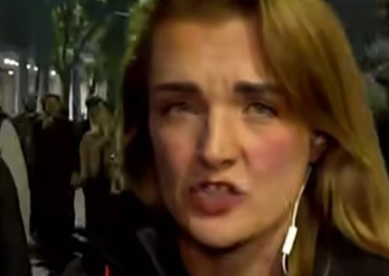 Srpski studenti iznenadili RTL-ovu novinarku usred javljanja uživo: Nije očekivala što će joj donijeti